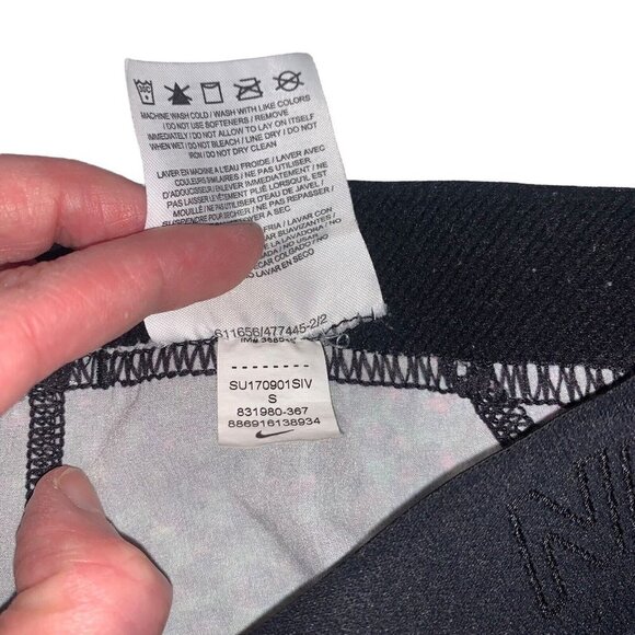 Nike Pro Women's S Small Hypercool Kaleidoscope Leggings Cropped  831980-367 - Picture 5 of 5